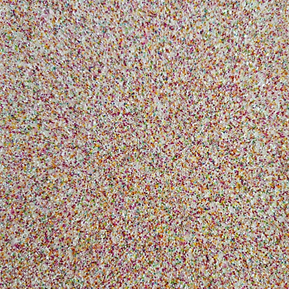 Faux Leather Colorful Sprinkle Pattern